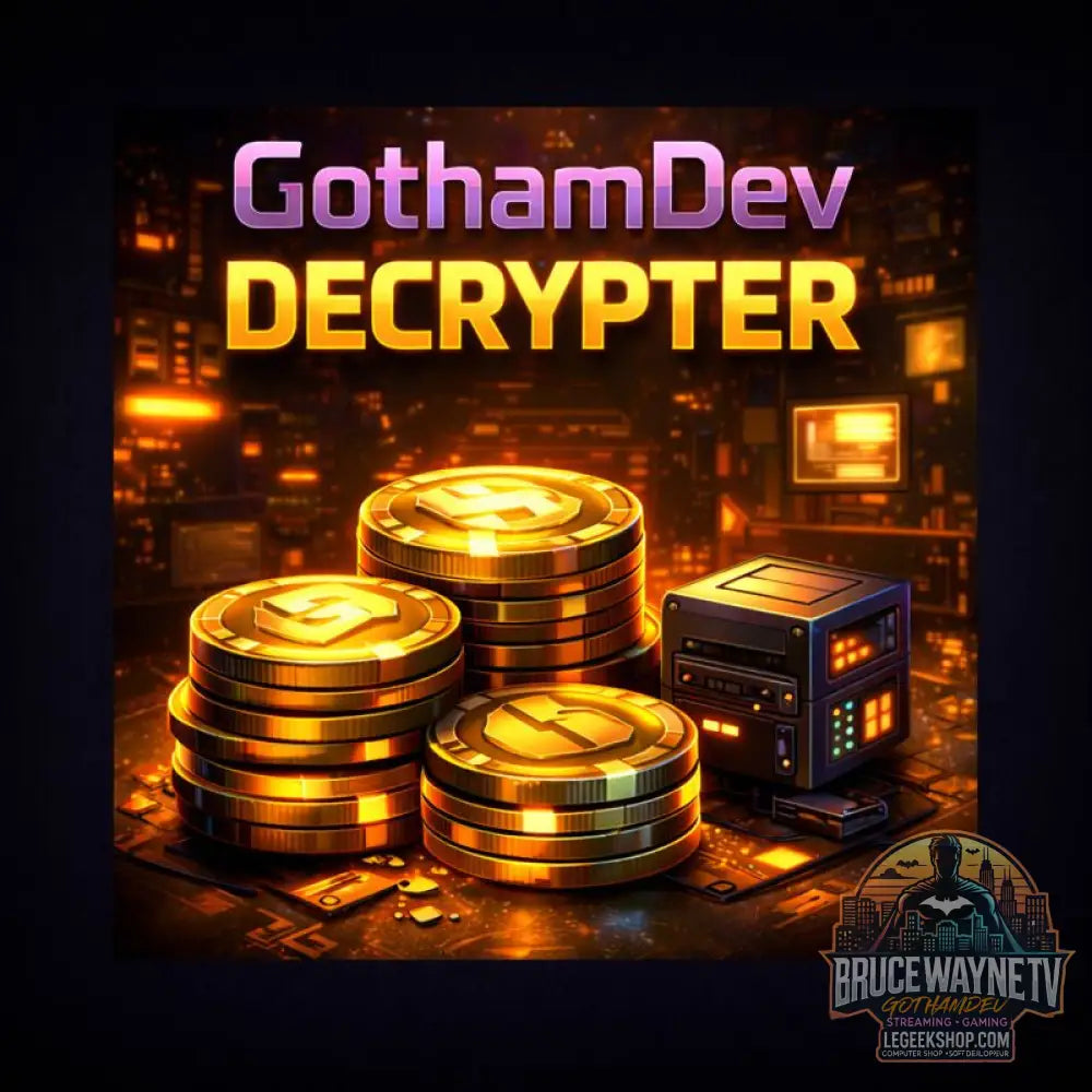 GothamDev Decrypter — Crédits