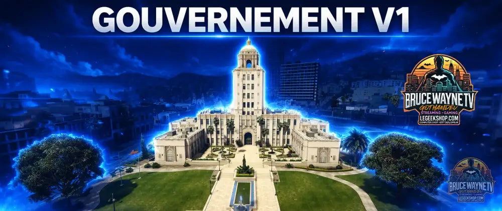 Mapping Gouvernement V1 FiveM - Bâtiment RP Institutionnel