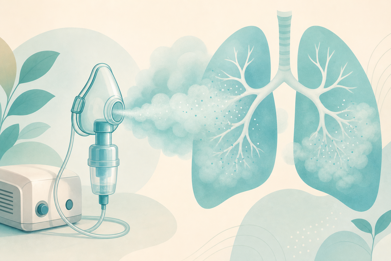 Illustration : Antibiotiques inhalés : rôle et utilisation au quotidien