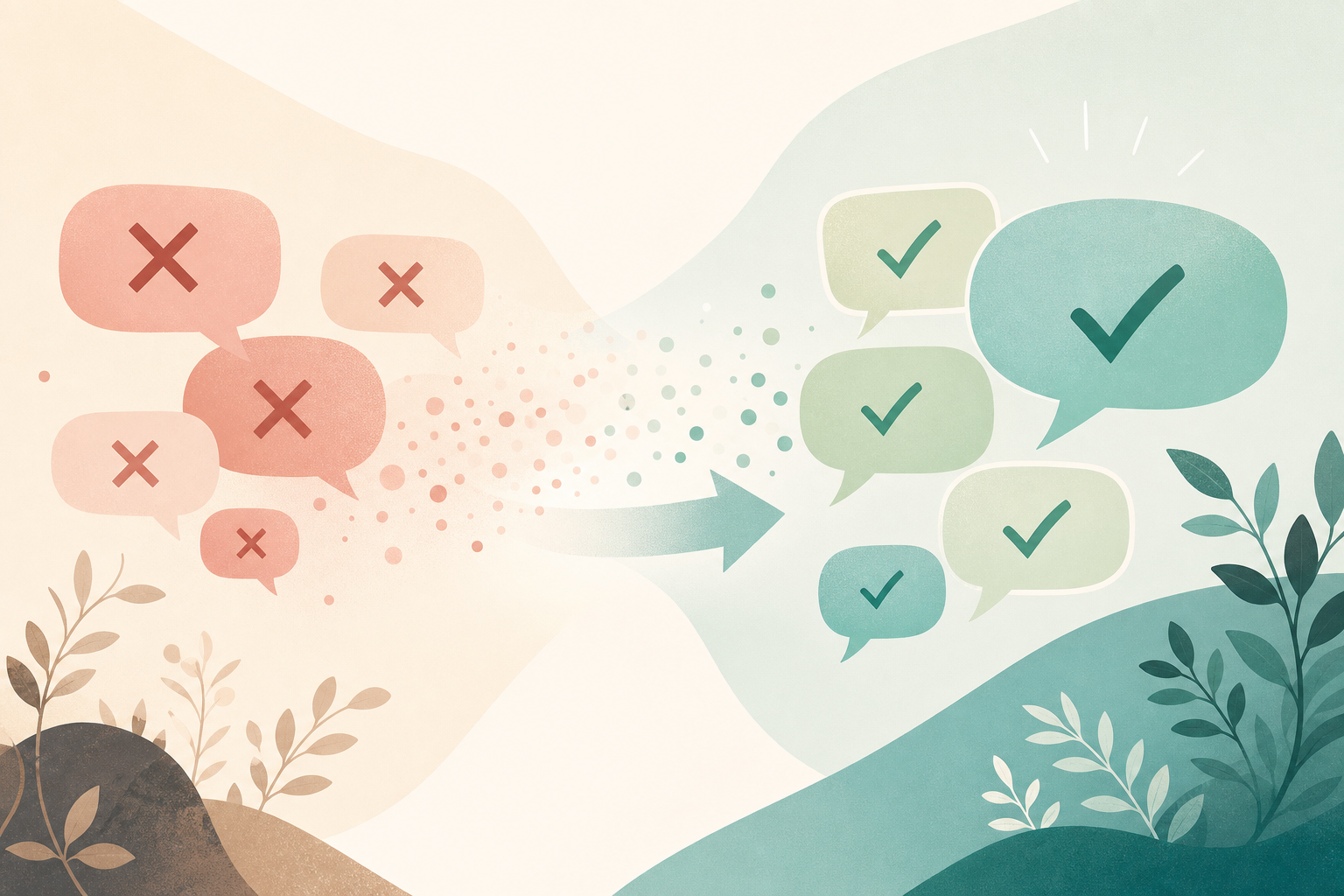 Illustration : Phrases maladroites à éviter face à la mucoviscidose