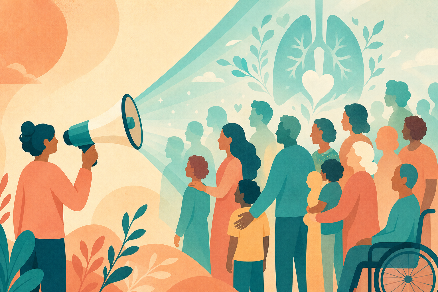 Illustration : Pourquoi sensibiliser à la mucoviscidose ?