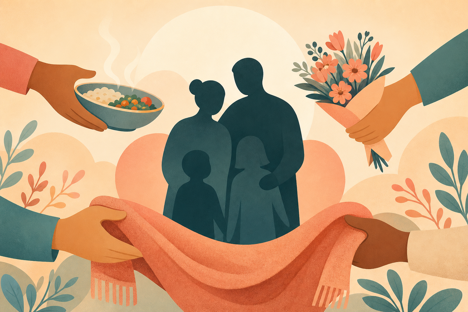 Illustration : Comment soutenir une famille touchée par la mucoviscidose ?